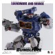 Three Zero Transformers Bumblebee DLX  Scale Collectible Series Soundwave & Ravage