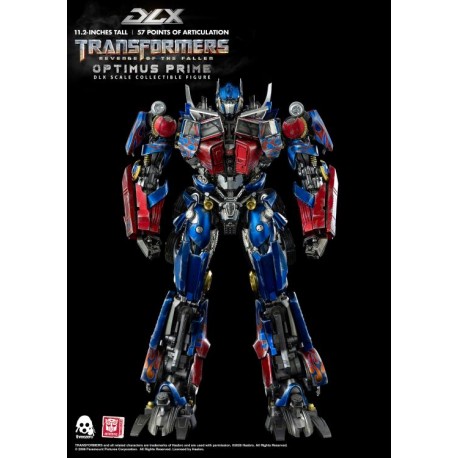 ThreeZero Transformers Revenge of The Fallen DLX  Scale Collectible Series Optimus Prime